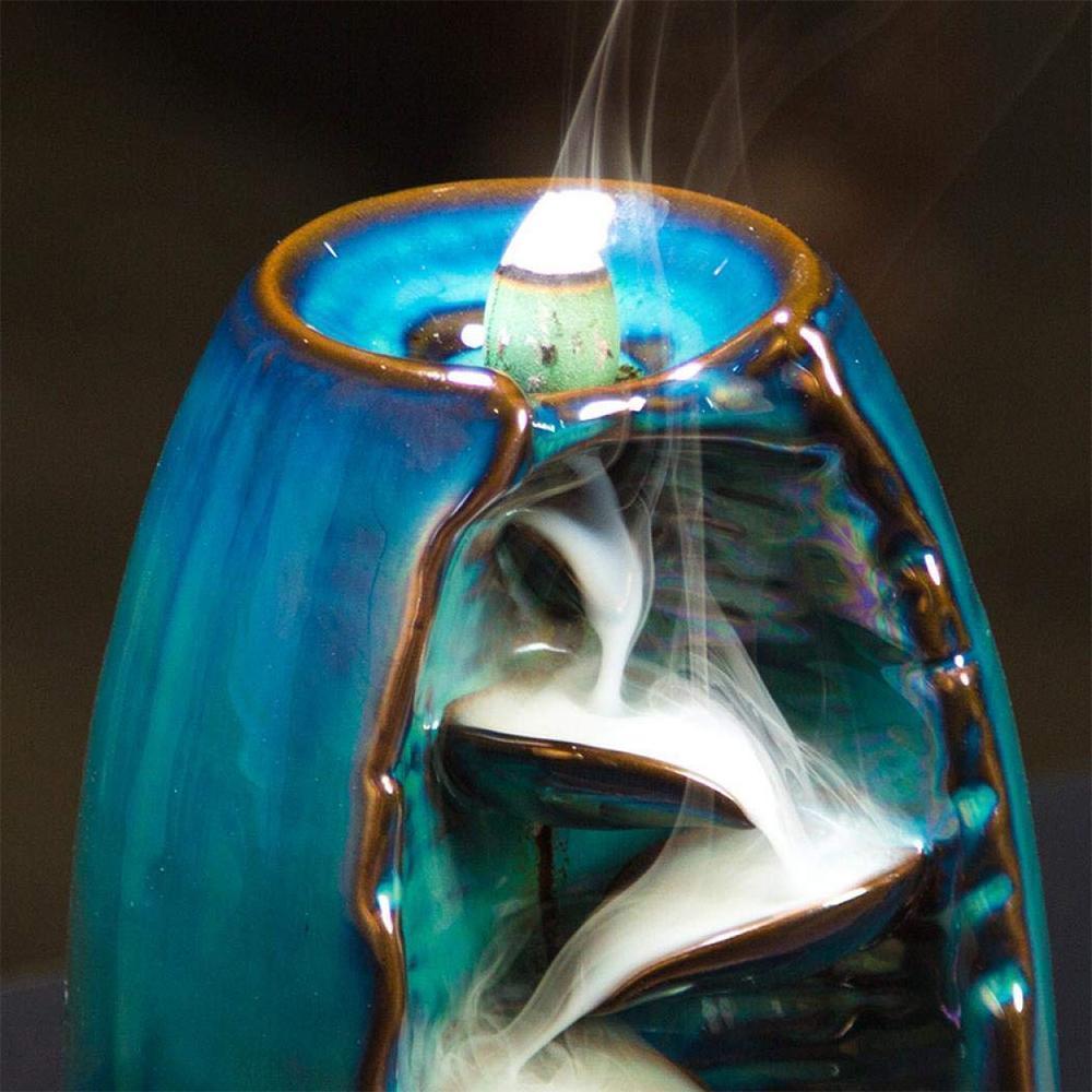 BowLift | ZenFlow - Handcrafted incense holder with fascinating waterfall incense effect