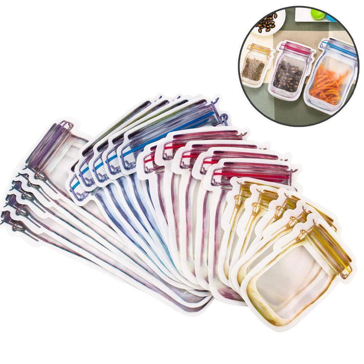 BowLift | Jar Zipper Bags, set of 5