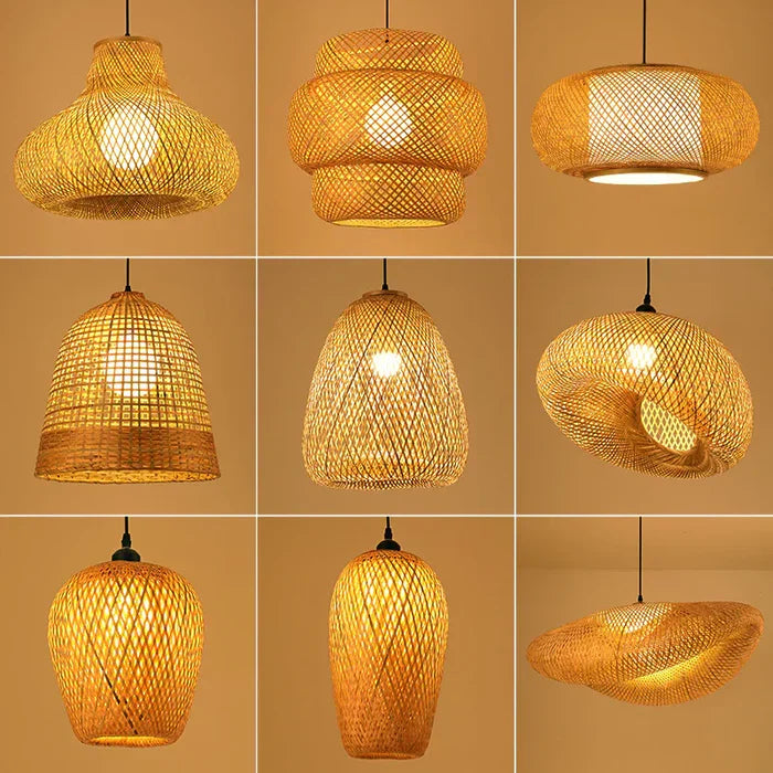 RayaLicht – Handmade Rattan Pendant Lamp for Your Interior Bowlift