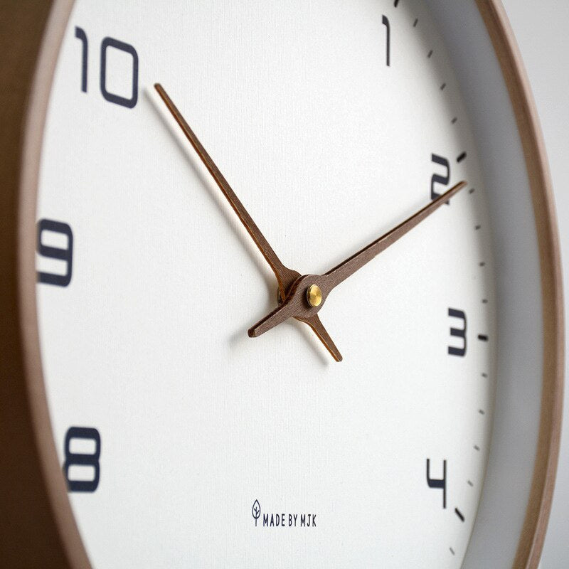 BowLift | Scandinavian Wooden Wall Clock - Timeless Luxury & Design