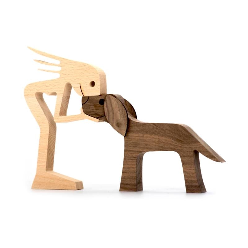 BowLift | Animal Lover Wooden Sculpture Table Decoration