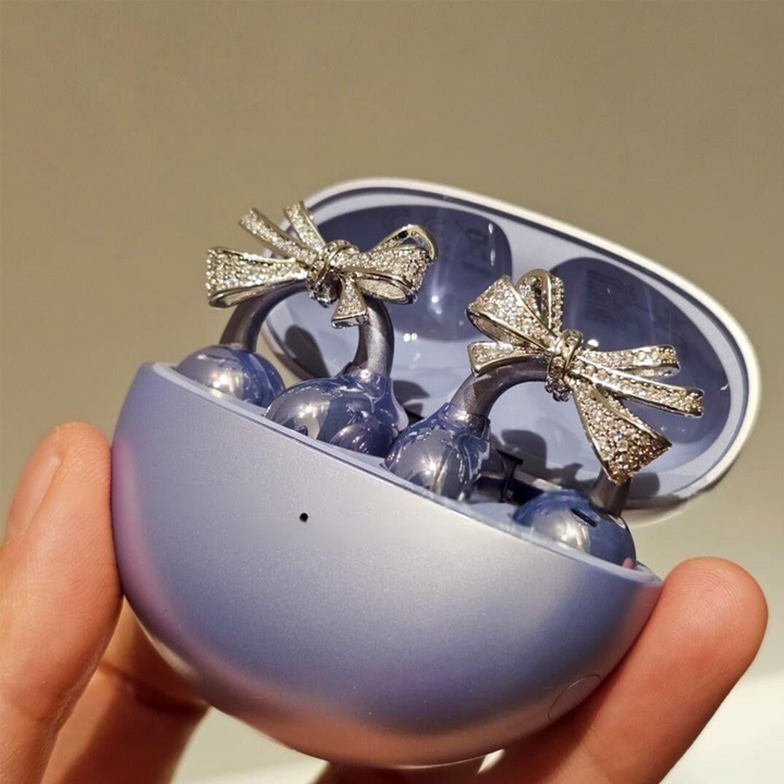 BowLift | Sparkling Butterfly Bow Clips for Earbuds