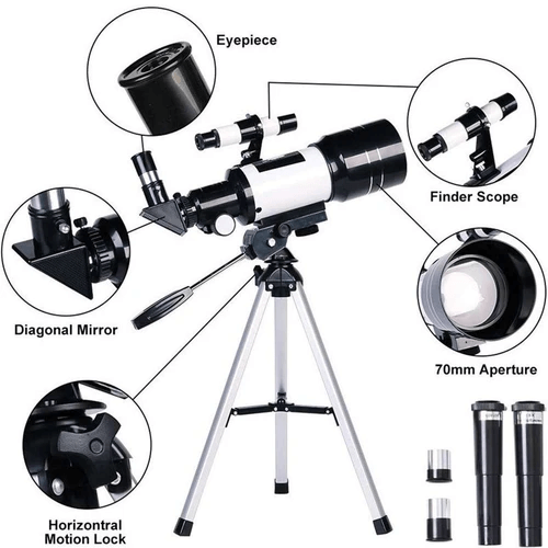 BowLift | Professional Astronomical Telescope with 150x Zoom – Perfect for Moon Watching