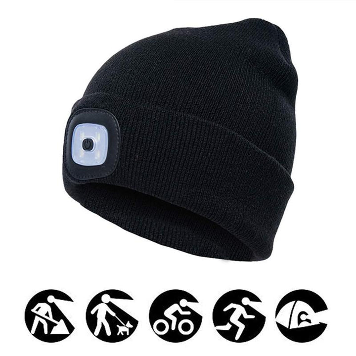 BowLift | Beanie Hat with Rechargeable LED Headlight