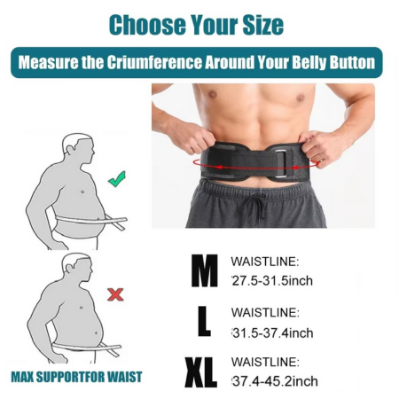 BowLift | Weightlifting Belt for Strength Training Powerlifting and Squats Back Support