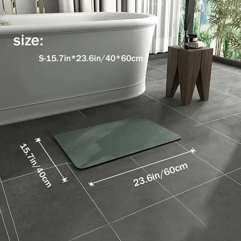 BowLift | Quick-Dry Non-Slip Diatomite Bath Mat