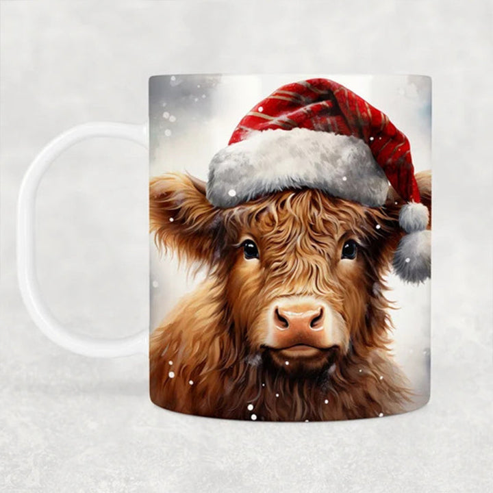 Highland Cow Ceramic Coffee Mug | Bowlift