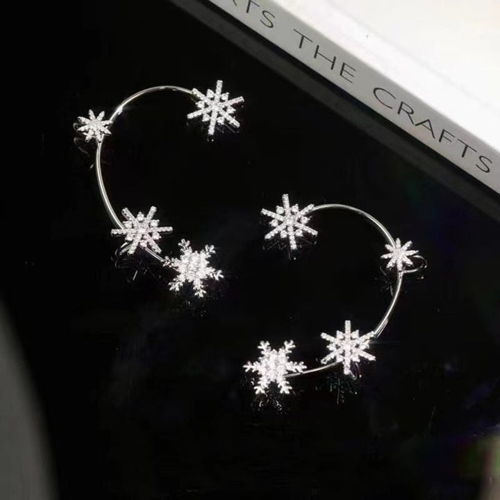 BowLift | Diamond And Zirconia Earrings Without Holes