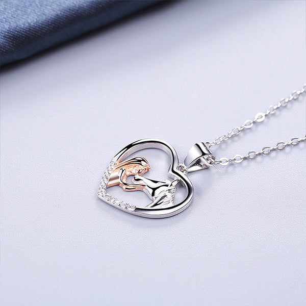 BowLift | Girl and Horse Necklace Chain