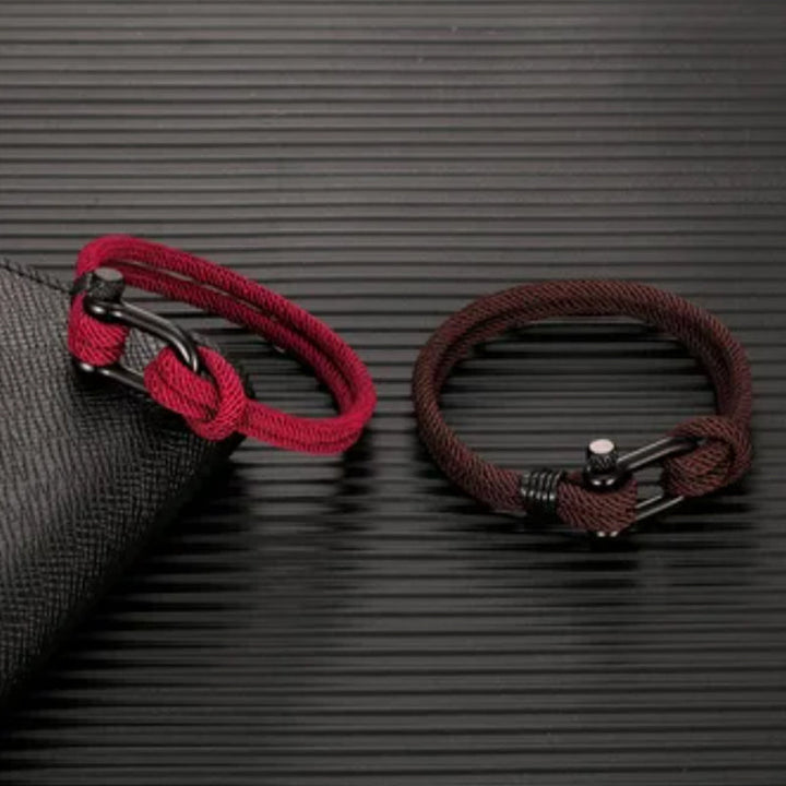BowLift | U-shaped buckle nylon braided bracelet