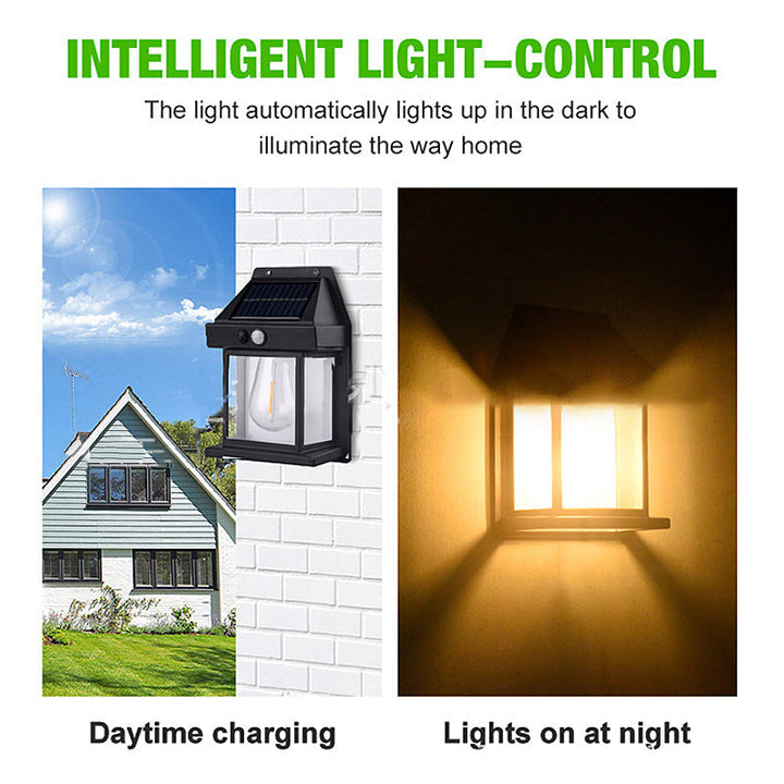 BowLift | Solar Wolfram Wall Light