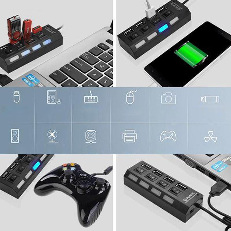 BowLift | High-Speed USB Hub with Multiple Ports