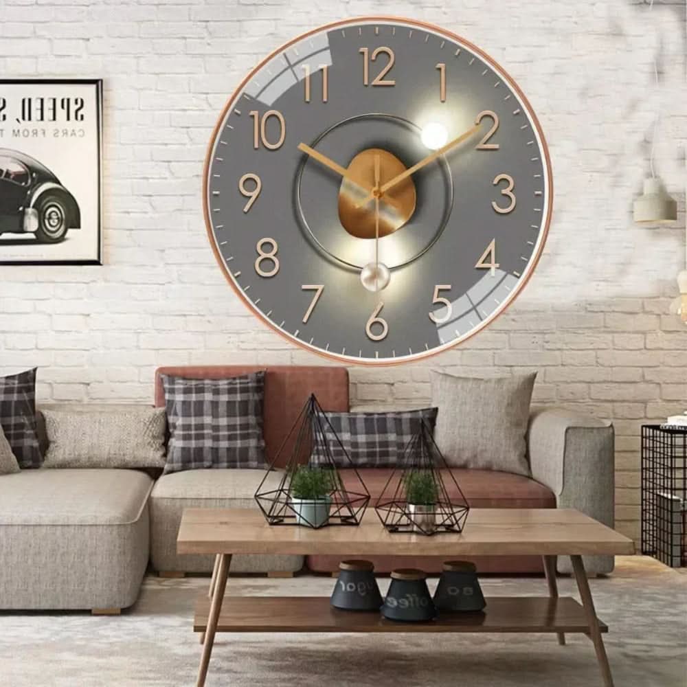 BowLift | Minimalist Digital Wall Clock – Silent & Clear Display