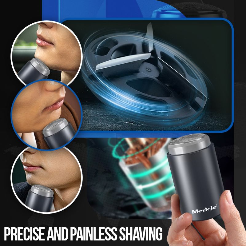 Compact, washable electric razor Bowlift