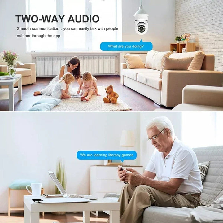 BowLift | Home Light Bulb Camera ( TF card not included)