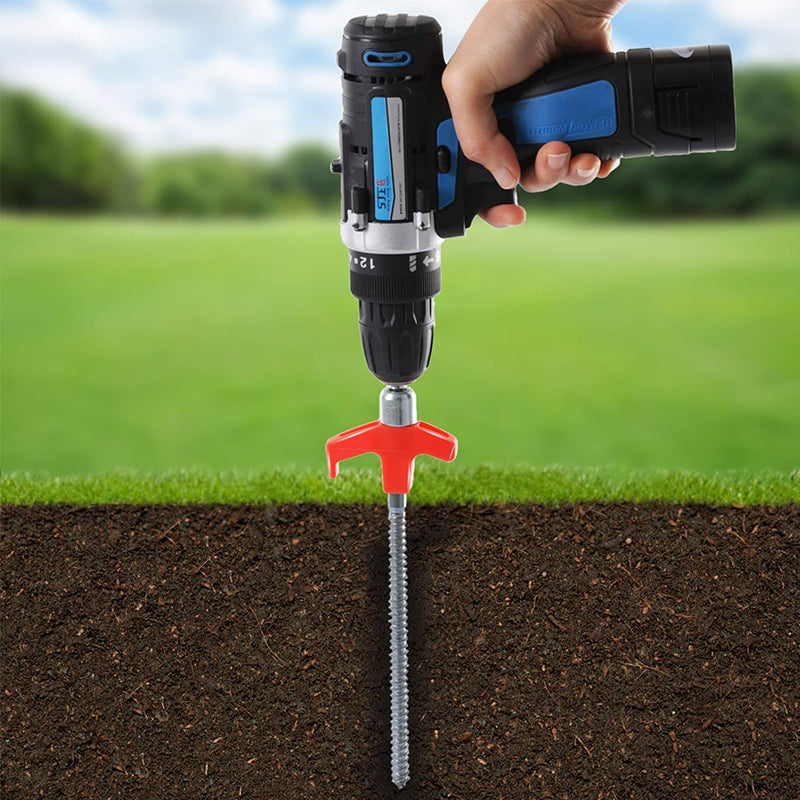 BowLift | Rotatable tent pegs with thread