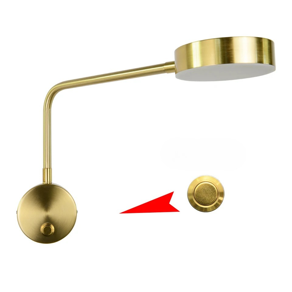 NordicGlow - Adjustable LED Wall Lamp for Modern Interior Bowlift