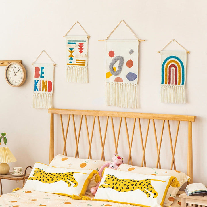 BowLift | Colorful Fringe Tapestry Decor