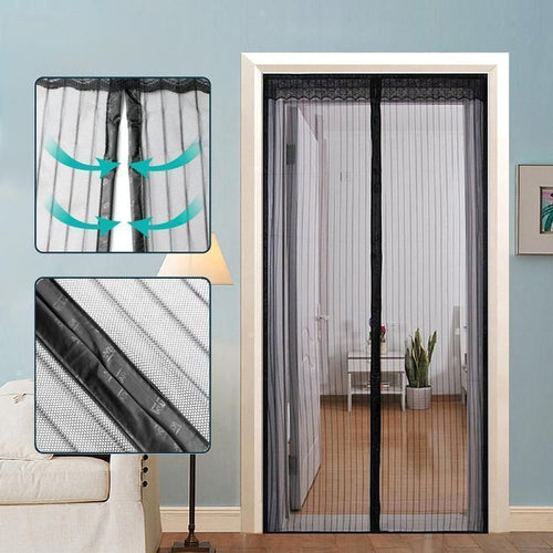 BowLift | Magnetic Screen Door with Full Frame Velcro