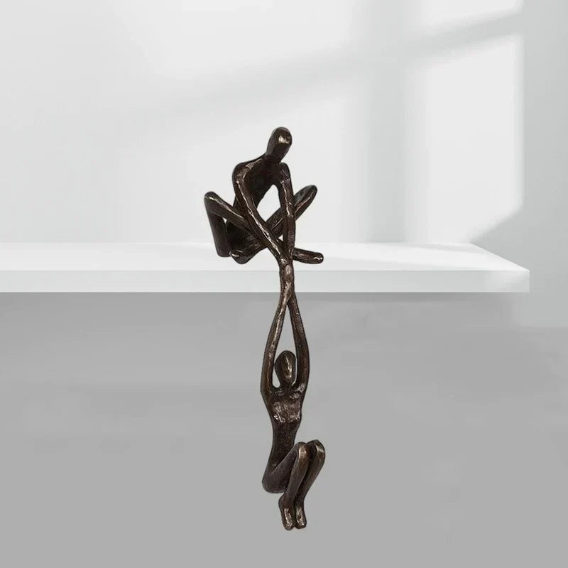 BowLift | Eternal Love & Strength | Sculpture Figurine | Home Décor | Unique Decoration