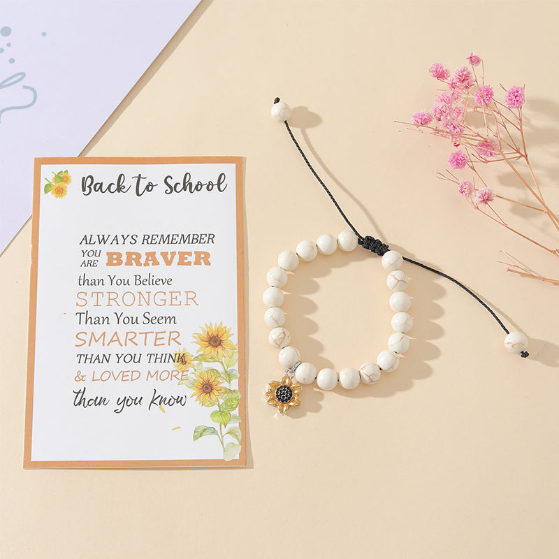 BowLift | Sunflower Bracelet - "Back to School"