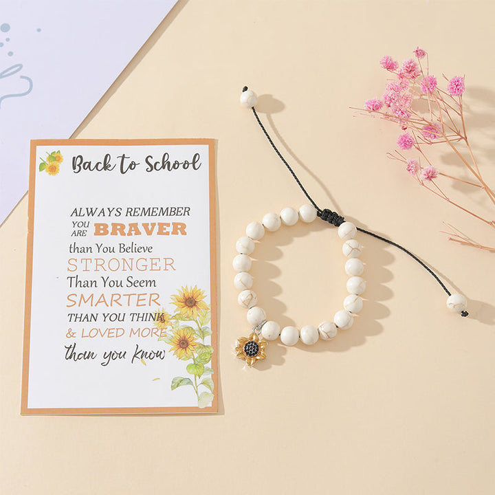 BowLift | Sunflower Bracelet - "Back to School"
