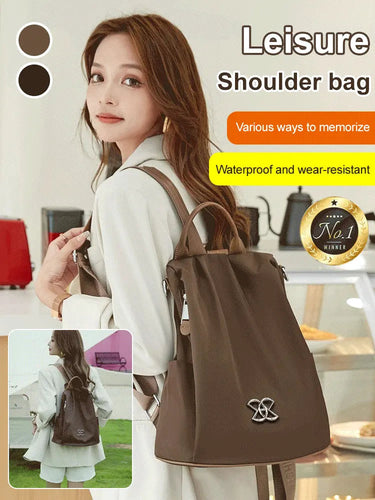 BowLift | Large Volume Theft-Proof Backpack — Secure Travel Backpack with Hidden Zipper