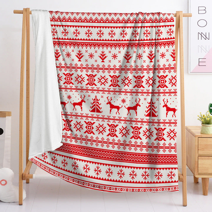 BowLift | Christmas 3D Digital Printing Flannel Blanket