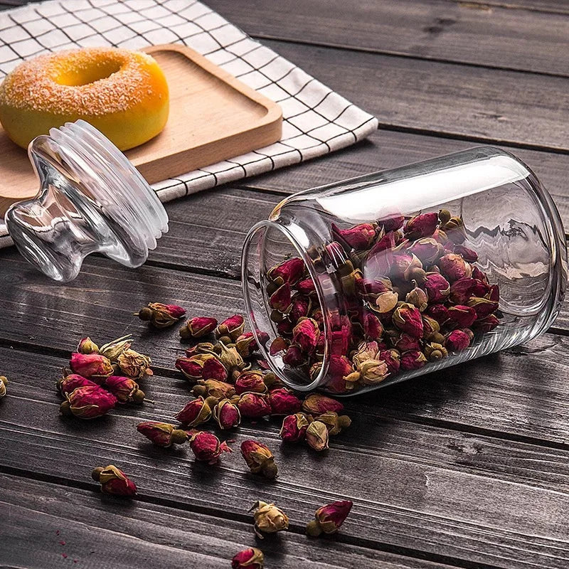 BowLift | Portable Glass Tea Storage Jar