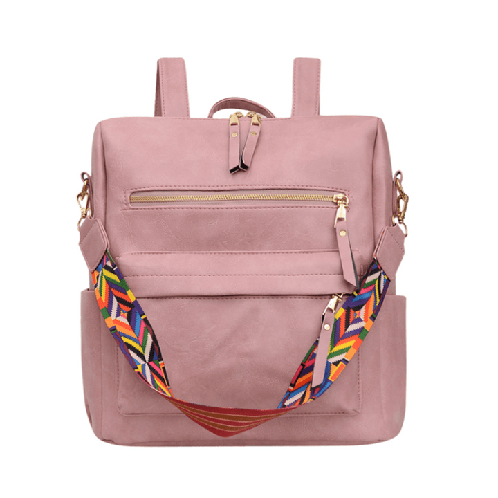 BowLift | Vintage PU Leather Backpack