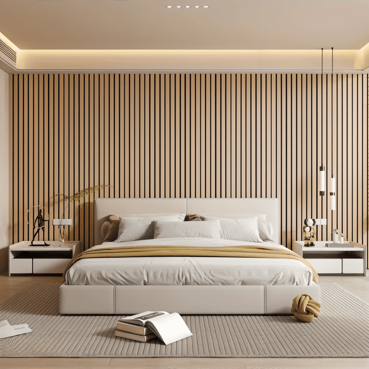 BowLift | 3D Acoustic Panel – Self-Adhesive Wood-Effect Wall Panels