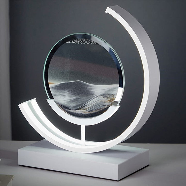 BowLift | 3D Sand Shell Table Lamp - Abyss