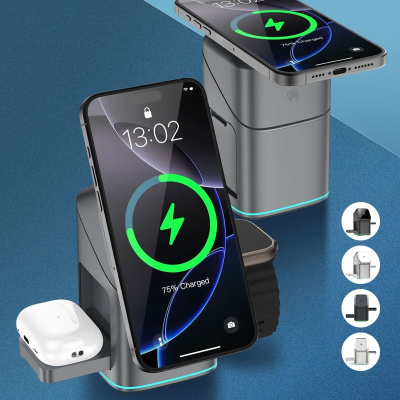BowLift | 3-in-1 Wireless Fast Charging Charger