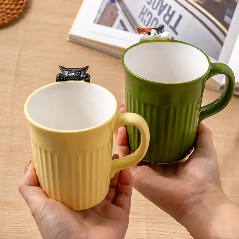 BowLift | Hanging in There Cat Ceramic Mug