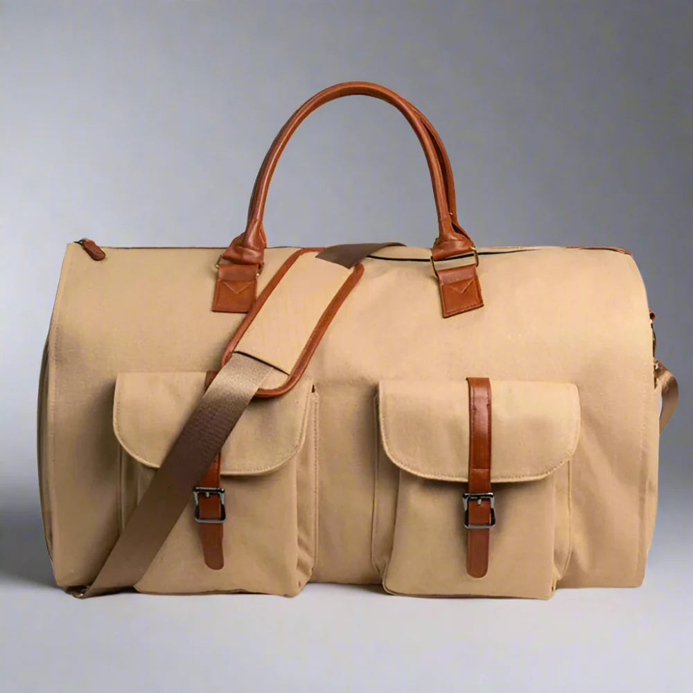 BowLift | Travel Duffel Bag Leather Carry On Luggage