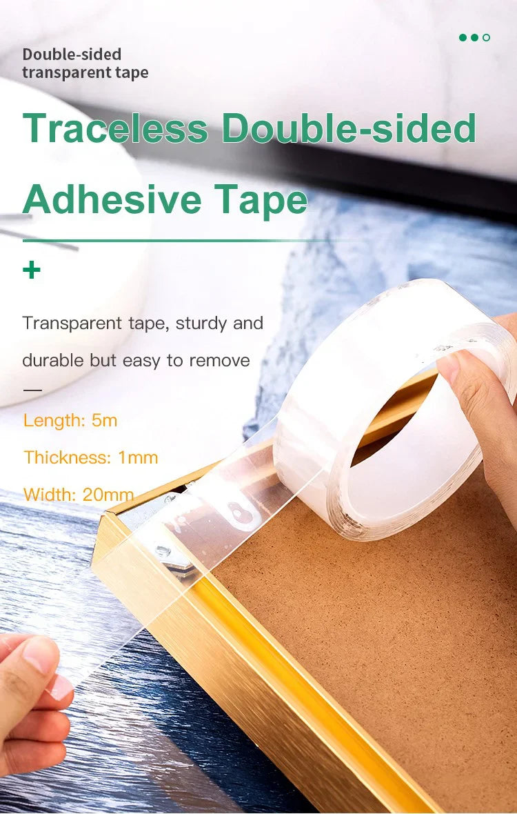 BowLift | Reusable Double Sided Adhesive Traceless Tape
