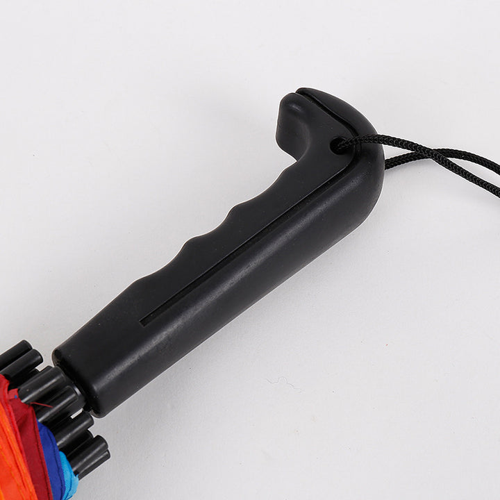 Women's automatic and windproof umbrella with ergonomic handle Bowlift