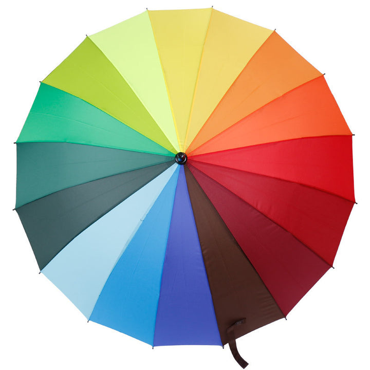 Women's automatic and windproof umbrella with ergonomic handle Bowlift