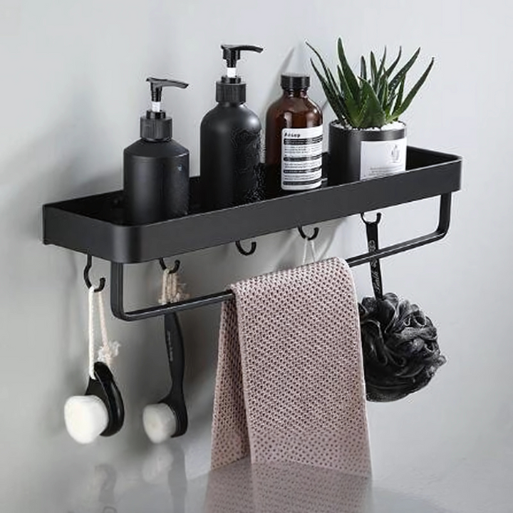 BowLift | Metal Bathroom Wall Shelf Modern Storage