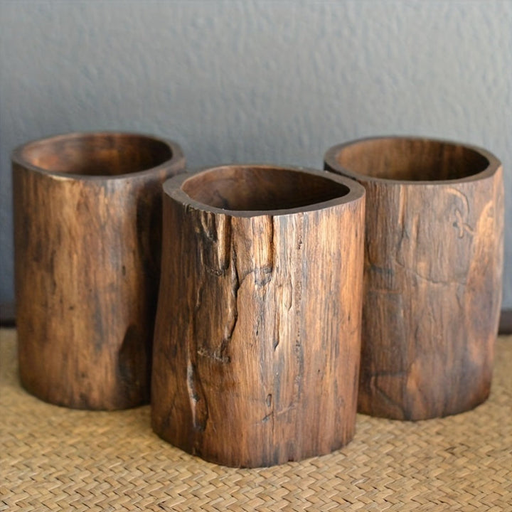 BowLift | Handmade Wooden Pen Holder – Unique and Natural Look