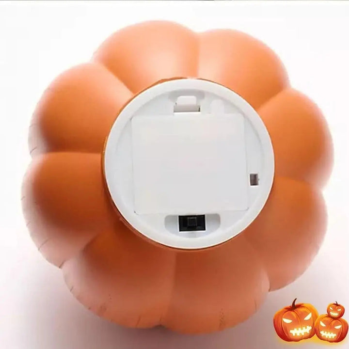BowLift | Autumn Pumpkin LED Light | Star Design | 6-Hour Timer | Warm Cozy Glow