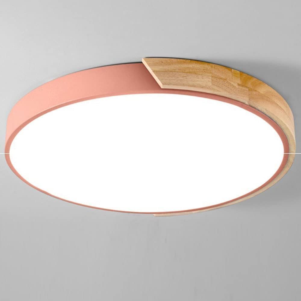 BowLift | LED Ceiling Light With Wooden Accent Frame