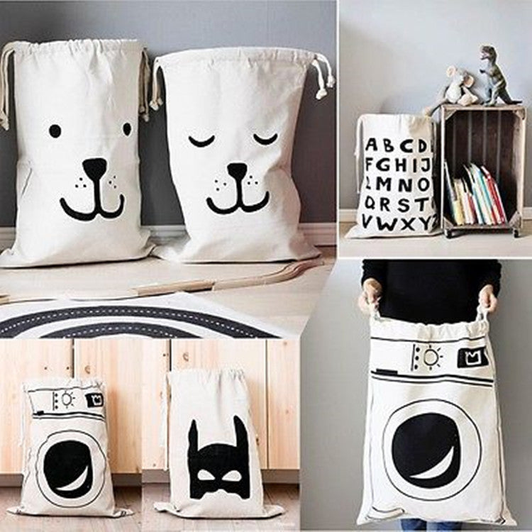 Storage bag with cute panda motif Bowlift