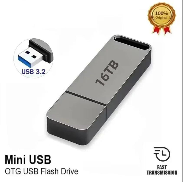 BowLift | USB 3.2 Flash Drive | High-Speed, Waterproof & Shockproof for Windows and Mac OS