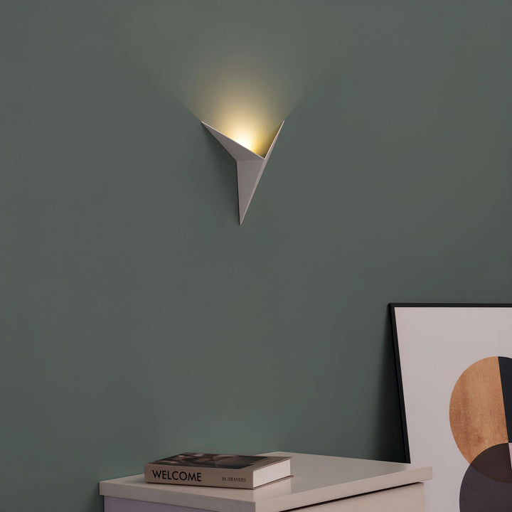 BowLift | Modern LED Triangular Wall Lamp for Stylish Interiors