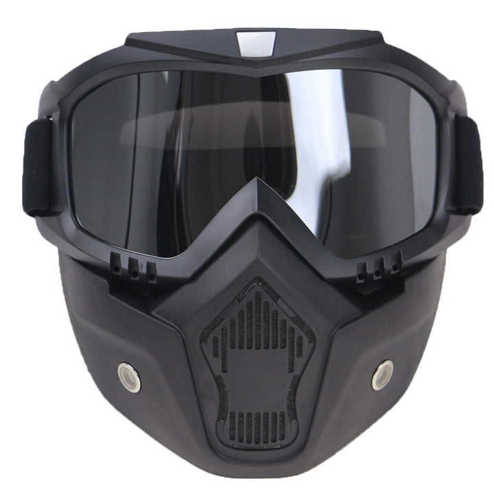 Dual-Lens Off-Road Motorcycle Goggles Bowlift