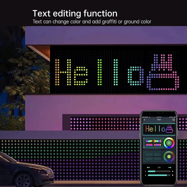 BowLift | Color Waves LED Curtain Sync Lights