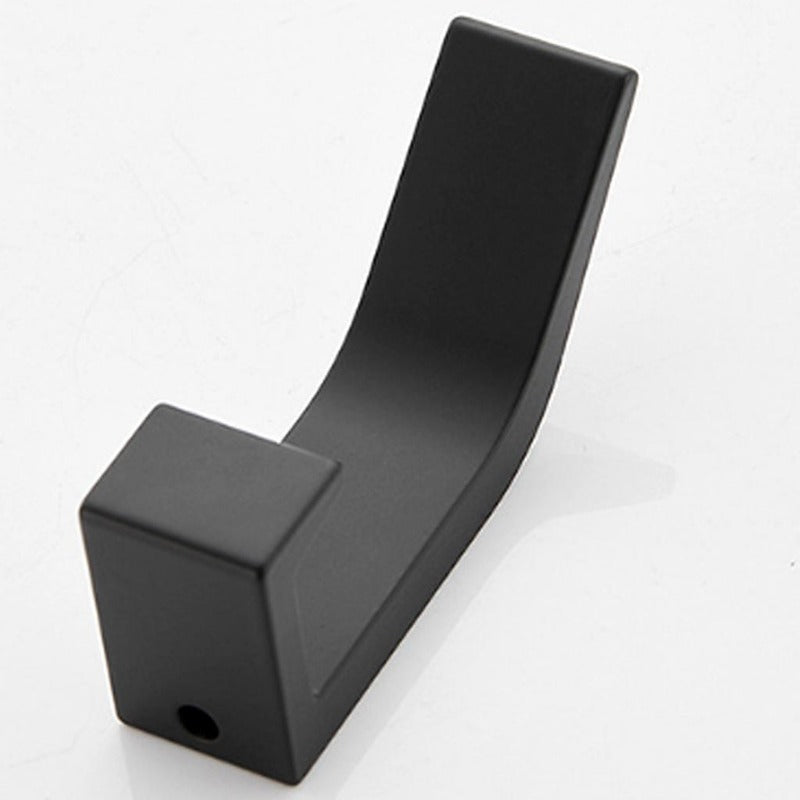 BowLift | Aviro Aluminum Wall Hooks Black/White - Modern Decorative Coat Hooks