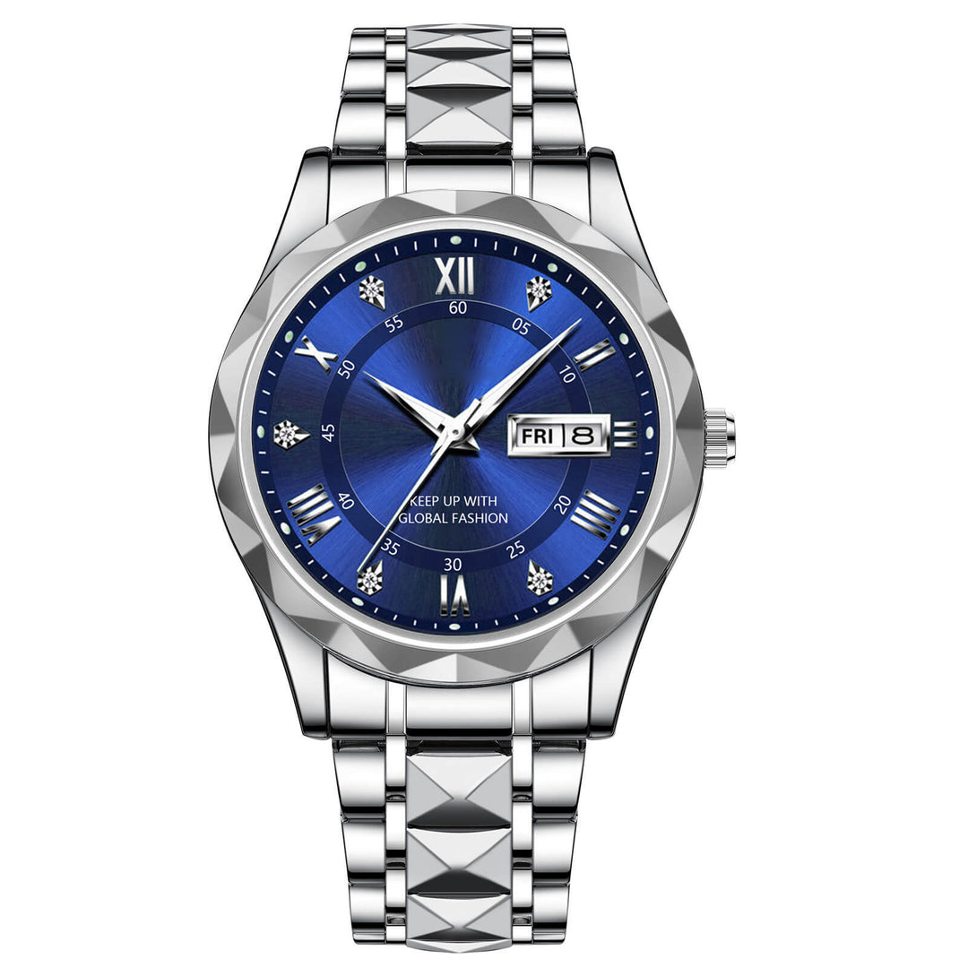 BowLift | Waterproof Luminous Stainless Steel Two-tone Quartz Men's Watch