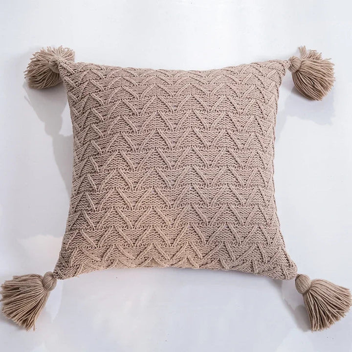 BowLift | Soft Knit Chenille Cushion Cover 18x18 Inch